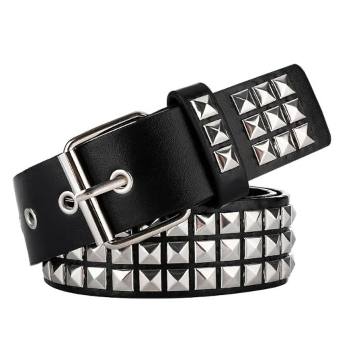 black studded belt 스터드 벨트 상품이미지2