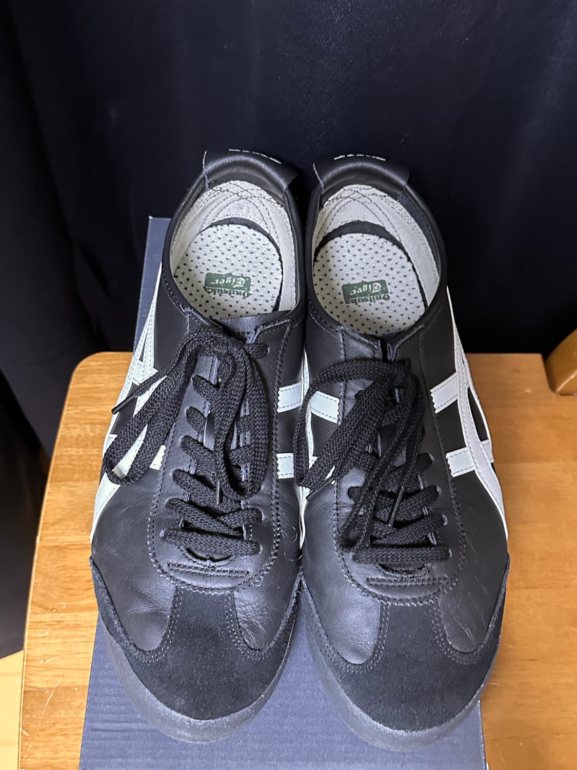 오니츠카 타이거 멕시코 66 블랙 화이트 (290) 상품이미지3