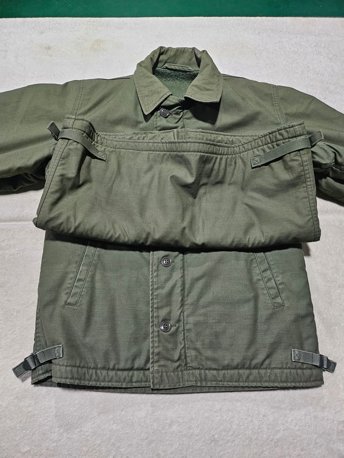 미군오리지날 A2 덱자켓 M 상품이미지10