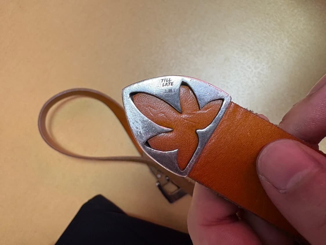 틸레이트 삼오세공 실버 벨트 라지 상품이미지6