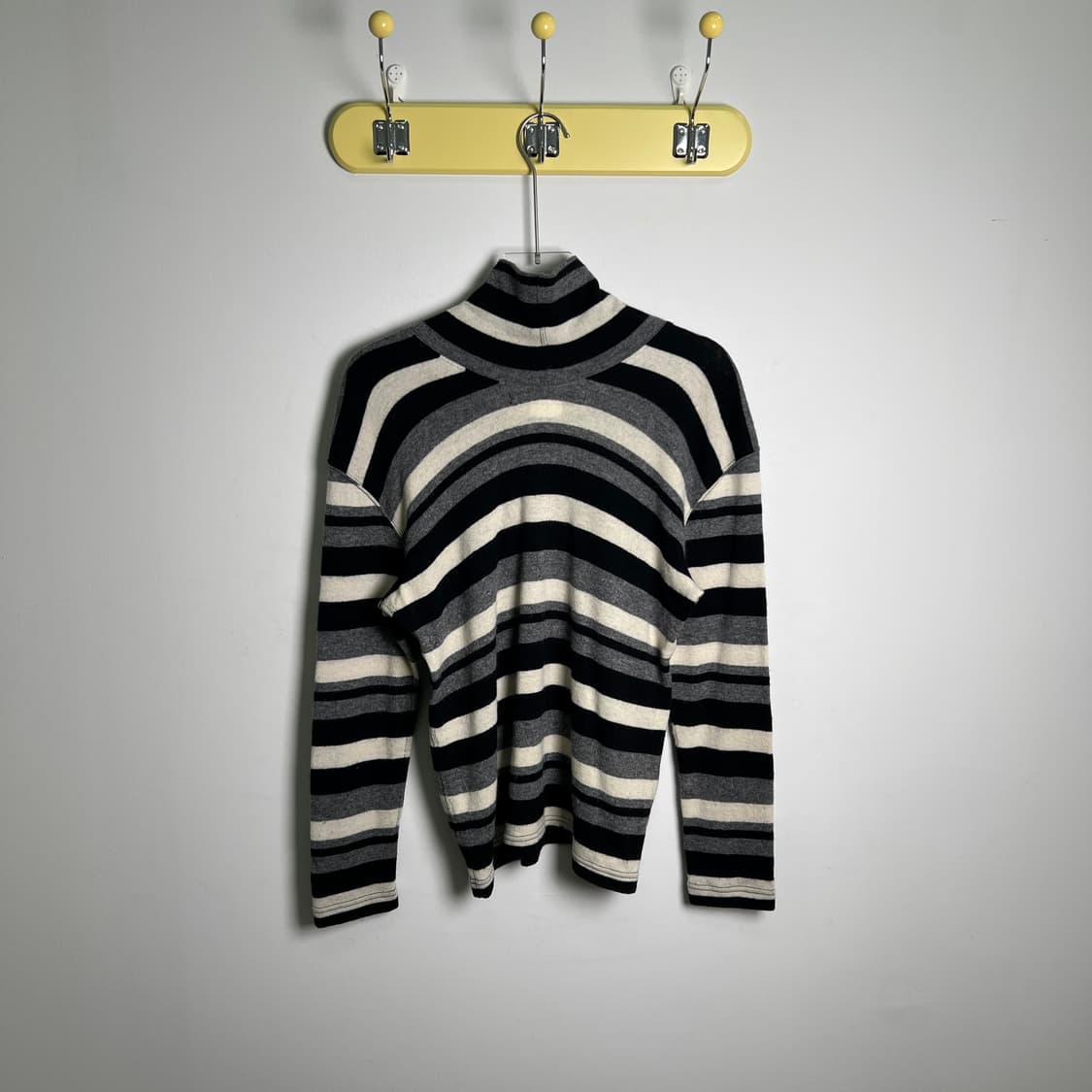 준야 와타나베 꼼데가르송 스트라이프 터틀넥 니트 M 상품이미지2