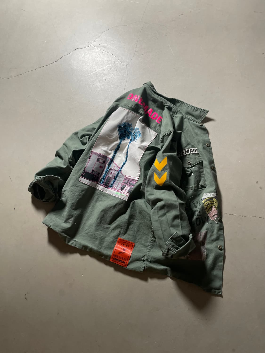 ONE MADE Military Shirt Jacket 상품이미지3