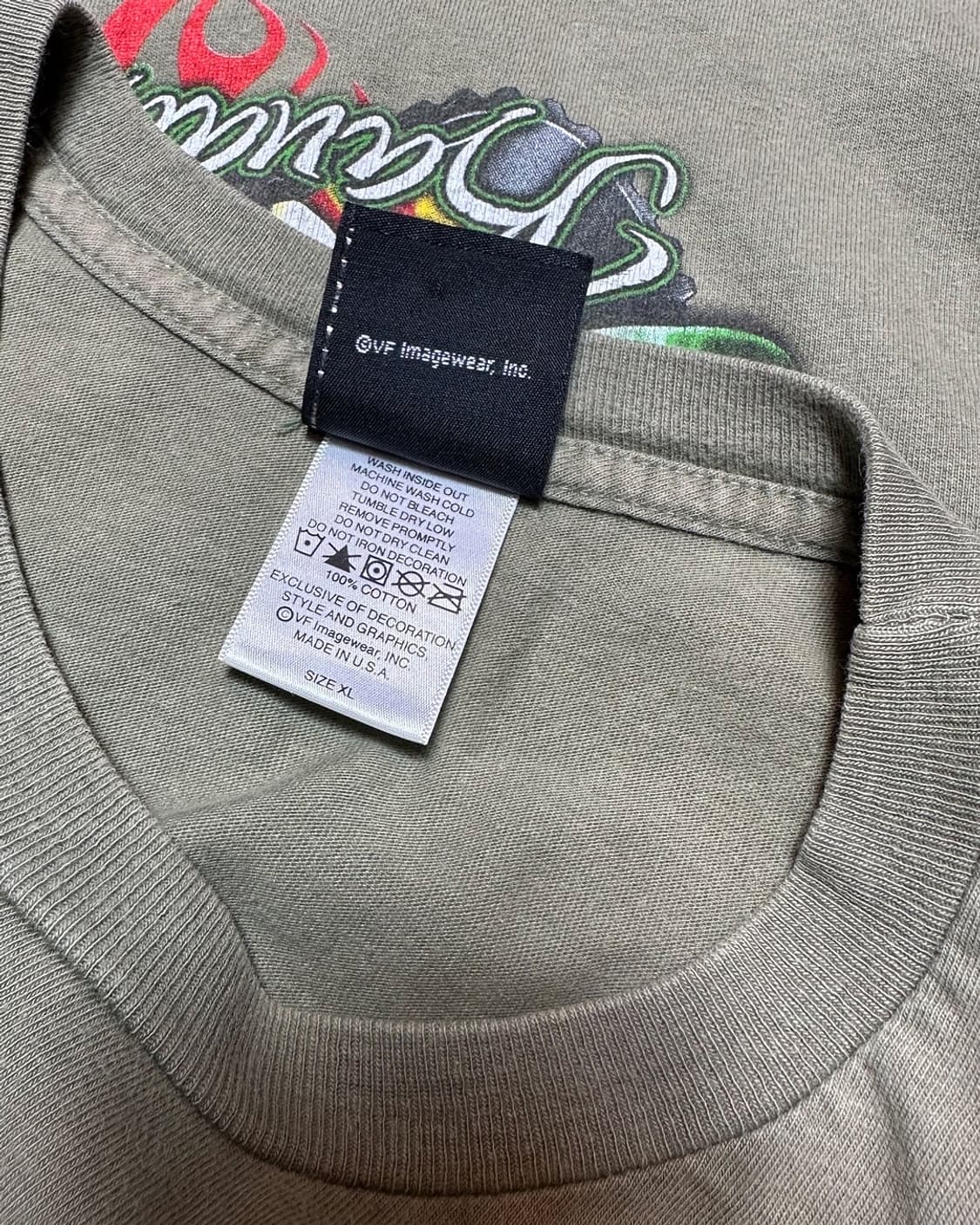 할리데이비슨 2006 프린팅 티셔츠 made in usa 상품이미지8