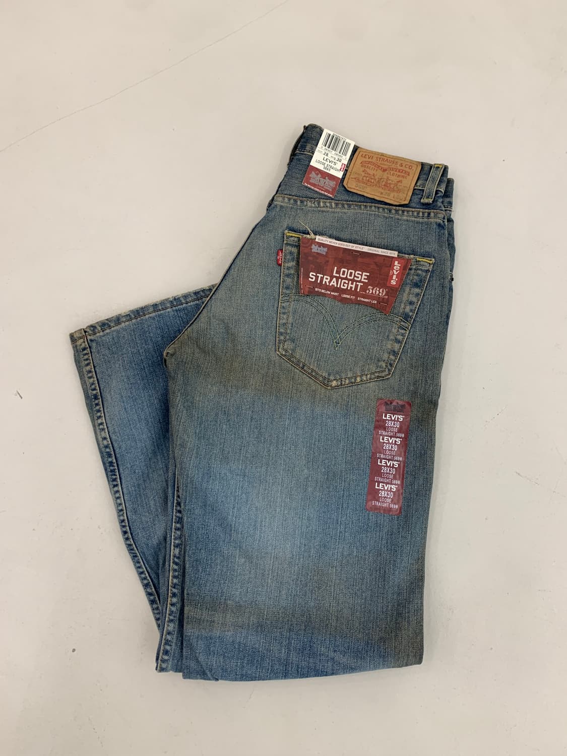 리바이스 569 루즈 스트레이트 핏 데님 28x30 상품이미지8