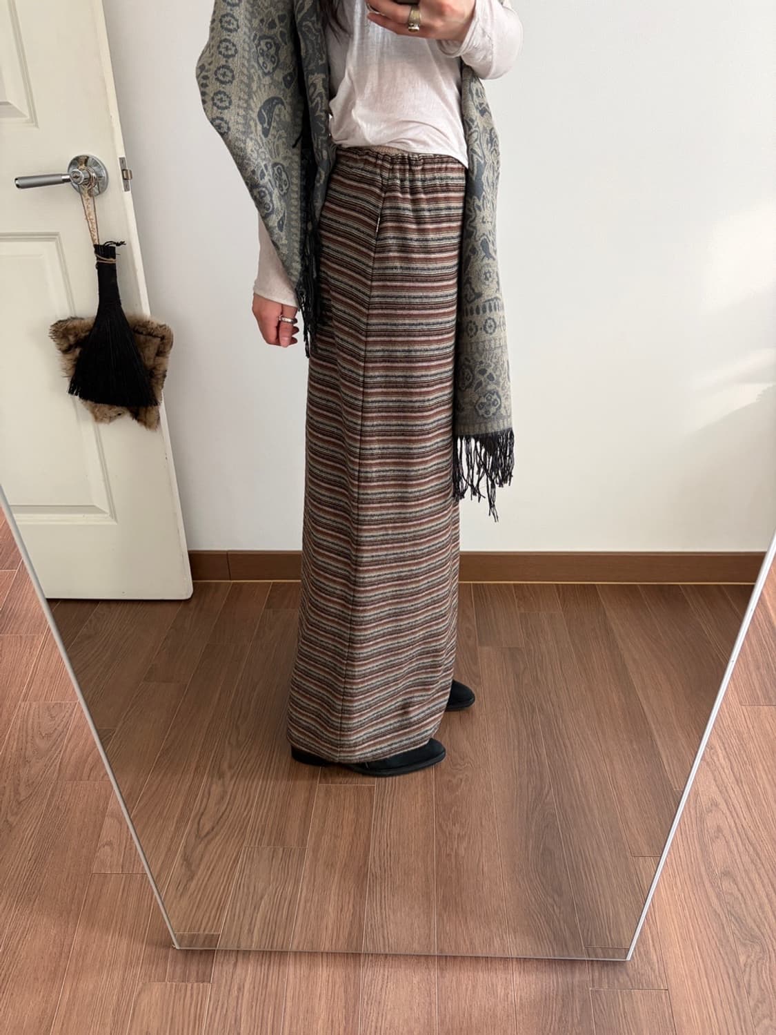 stripe long skirt 상품이미지3