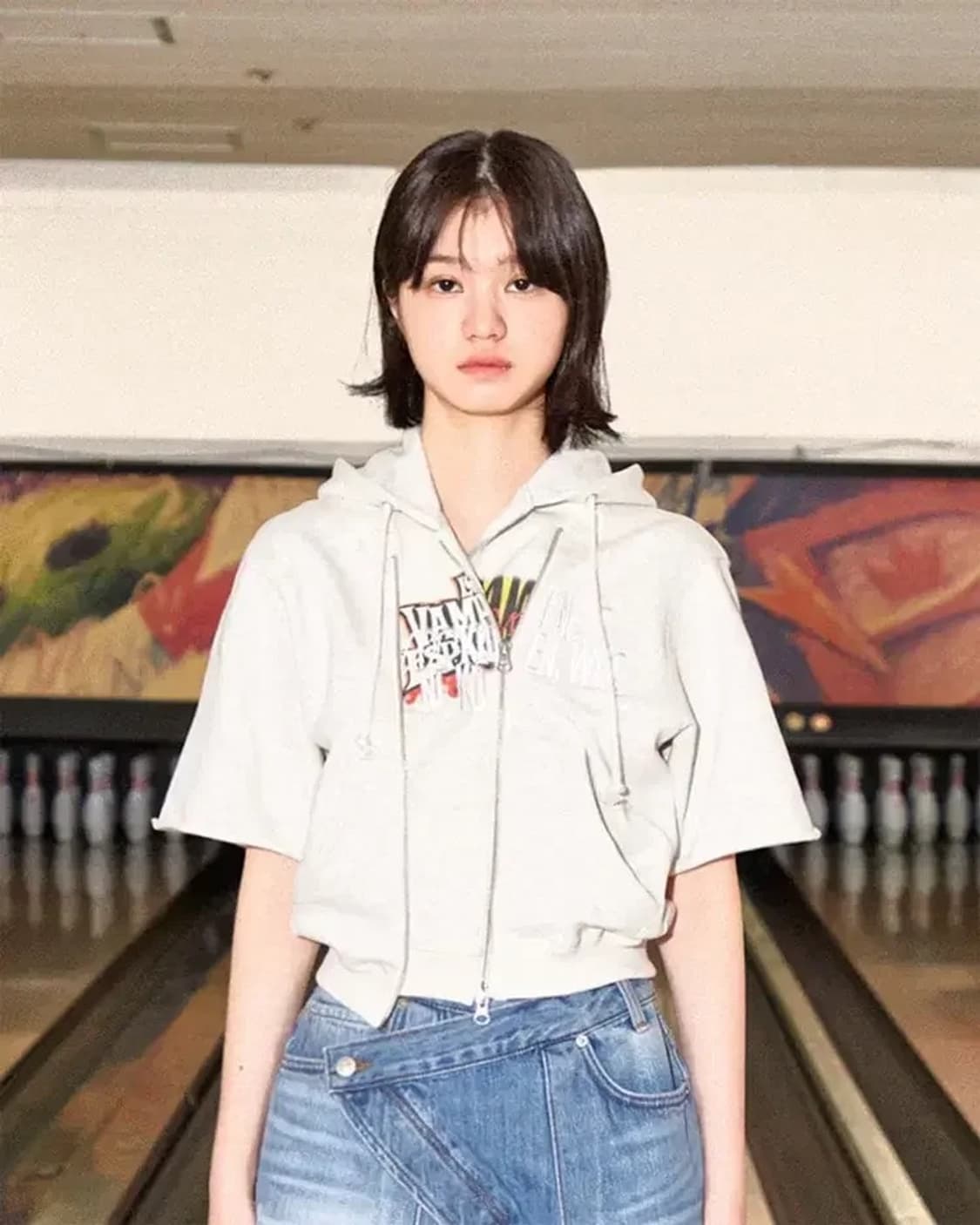 로레일즈 Loerails Sweat Half Hoodie Zip-Up 상품이미지2