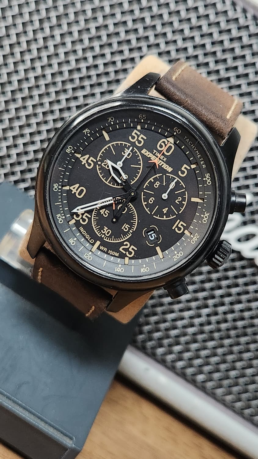 # TIMEX [타이맥스] 익스패디션 크로노그래프 남성명품시계 급처 상품이미지1