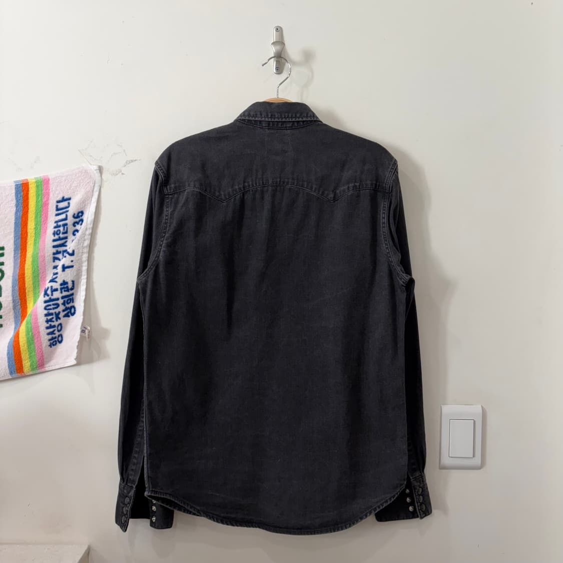 78. 리바이스 흑청데님셔츠 흑청셔츠 상품이미지2