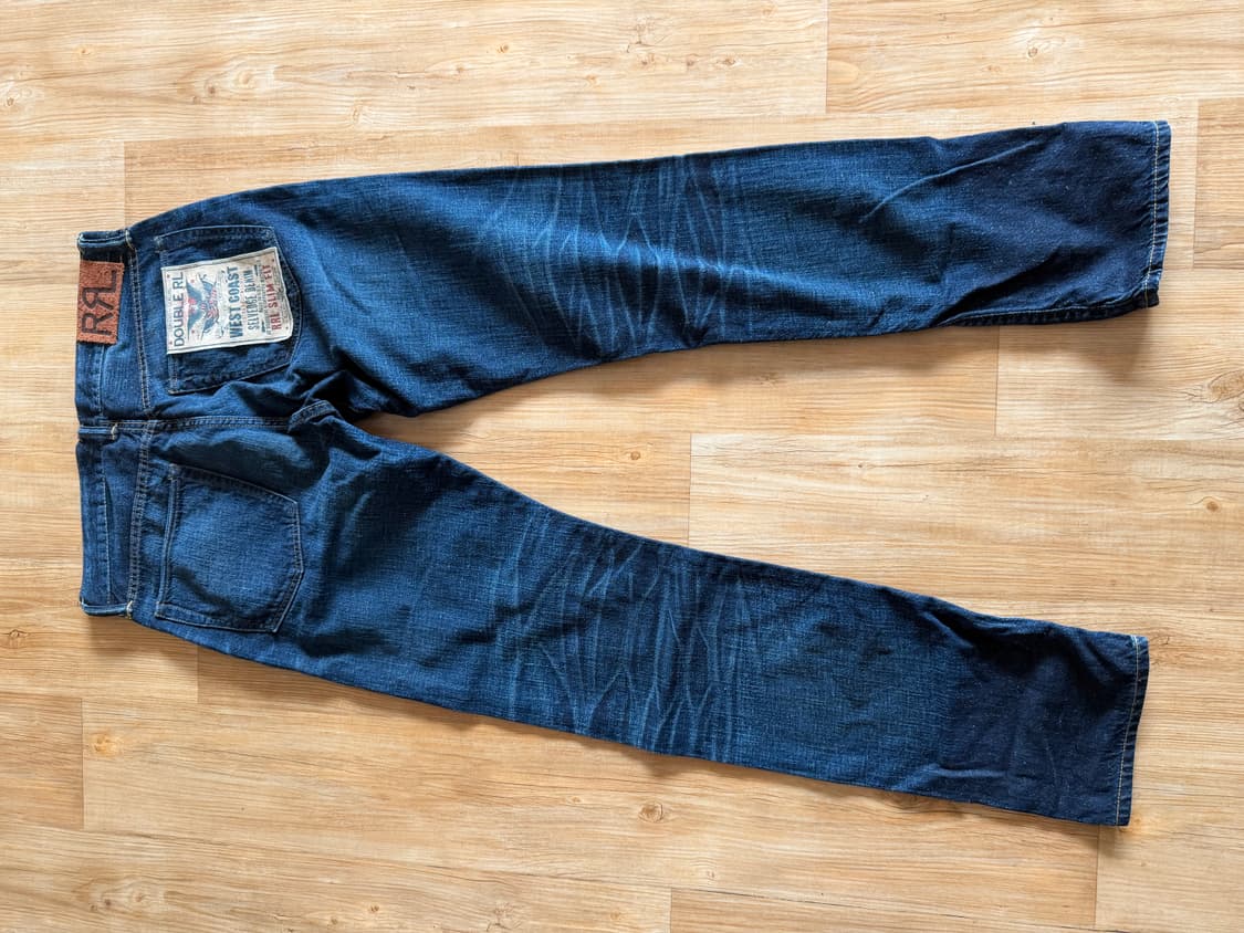 RRL 더블알엘 슬림핏 리지크레스트 셀비지 진 32 / 32 상품이미지2