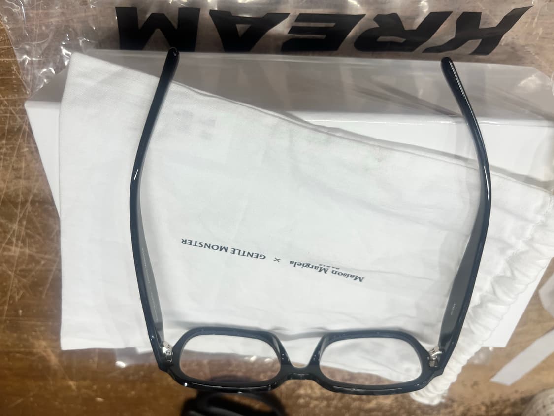 젠틀 몬스터 x 메종 마르지엘라 MM210 블랙 클리어 상품이미지8