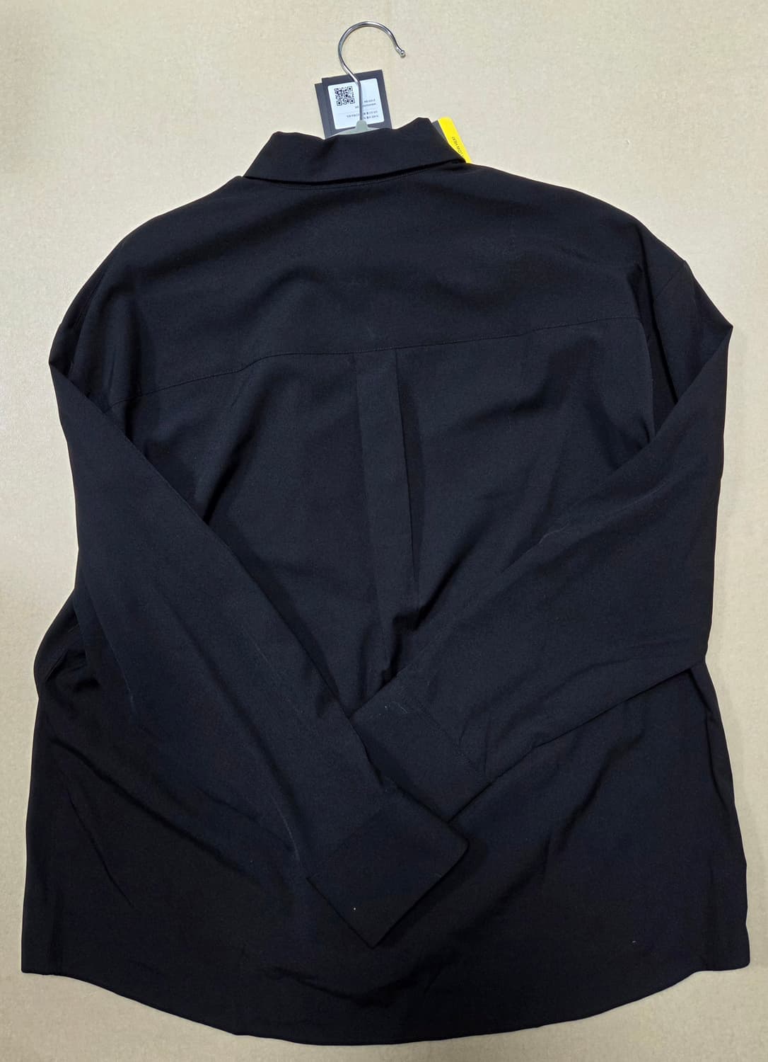 무신사 스탠다드 우먼 셔츠 블랙 XS 상품이미지3