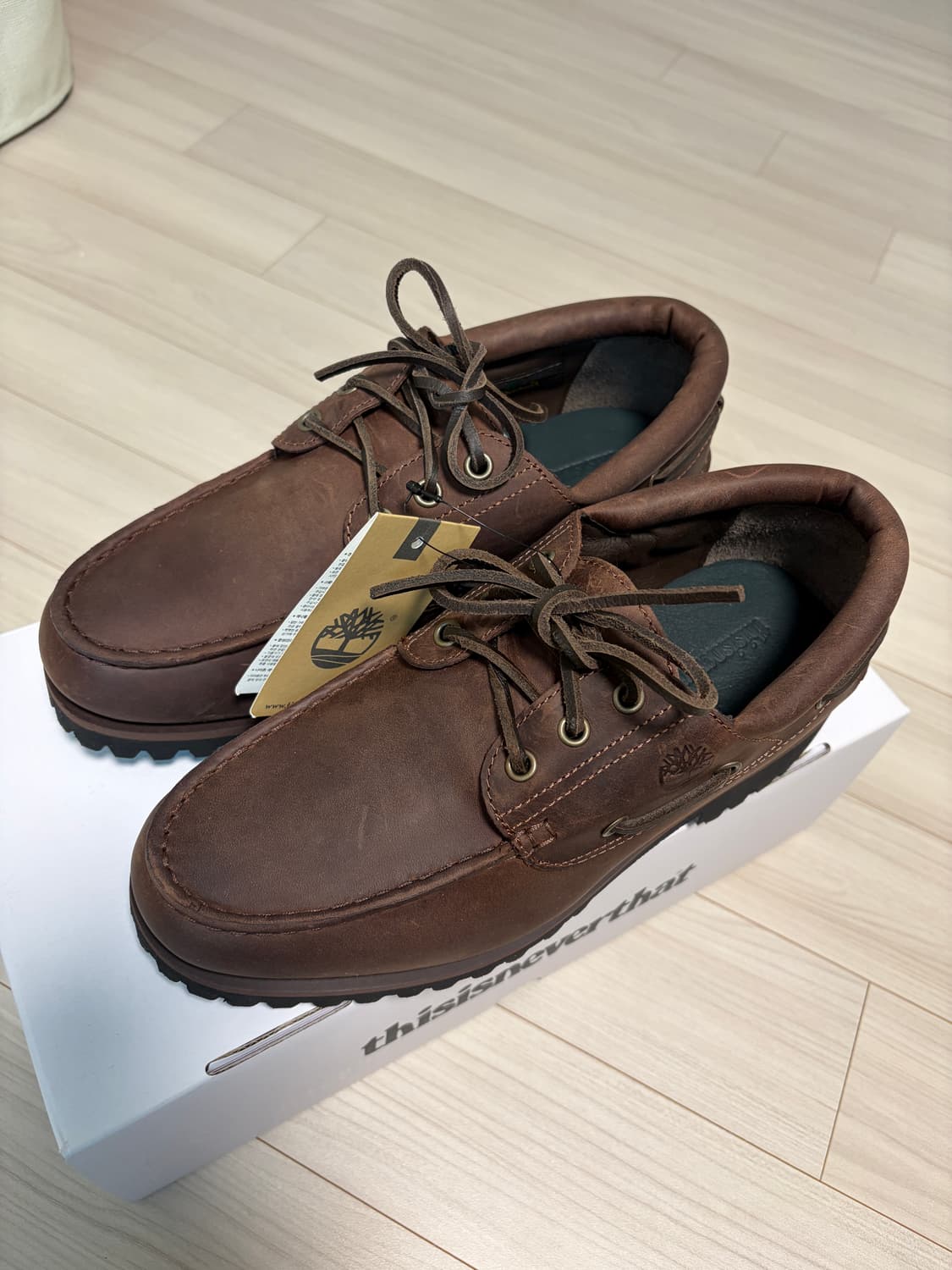 디네댓 팀버랜드 보트슈즈 250 상품이미지1