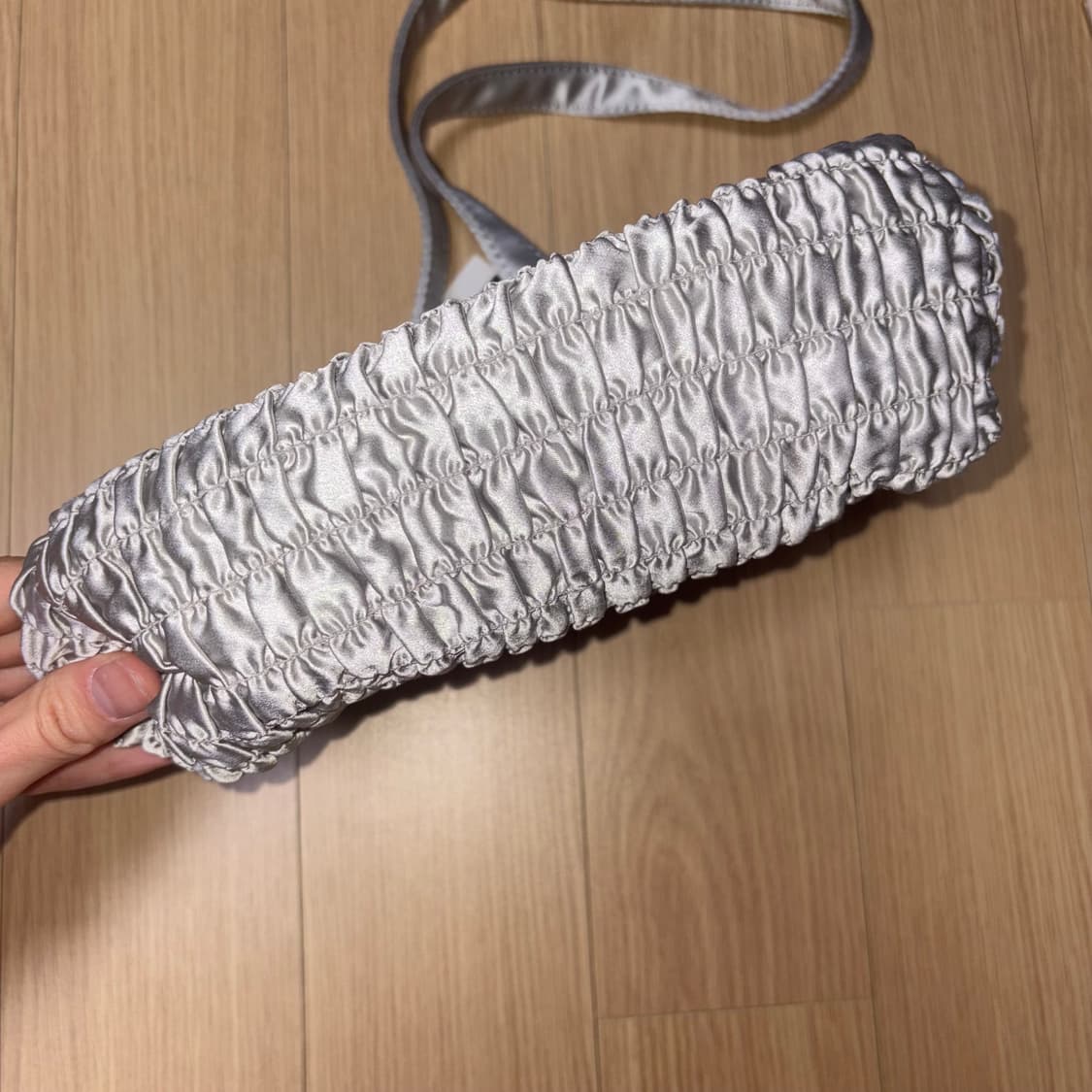 (새상품) 하이 home of hai 밀리백 크로스백 실버 상품이미지3