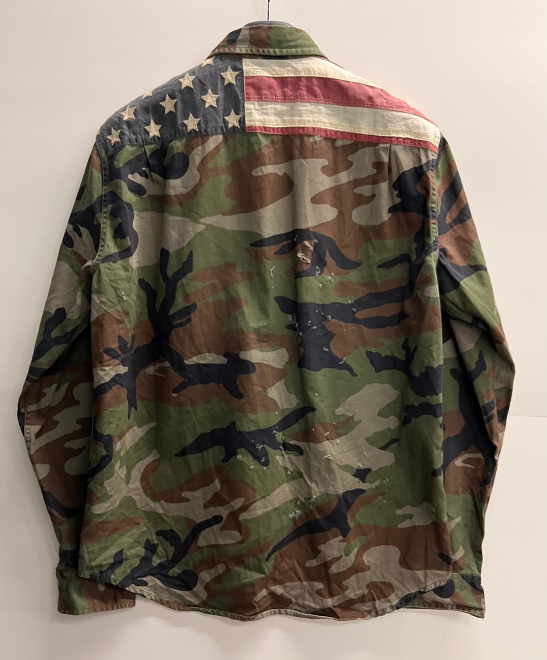 데님앤서플라이 랄프로렌 카모 셔츠 L 상품이미지3