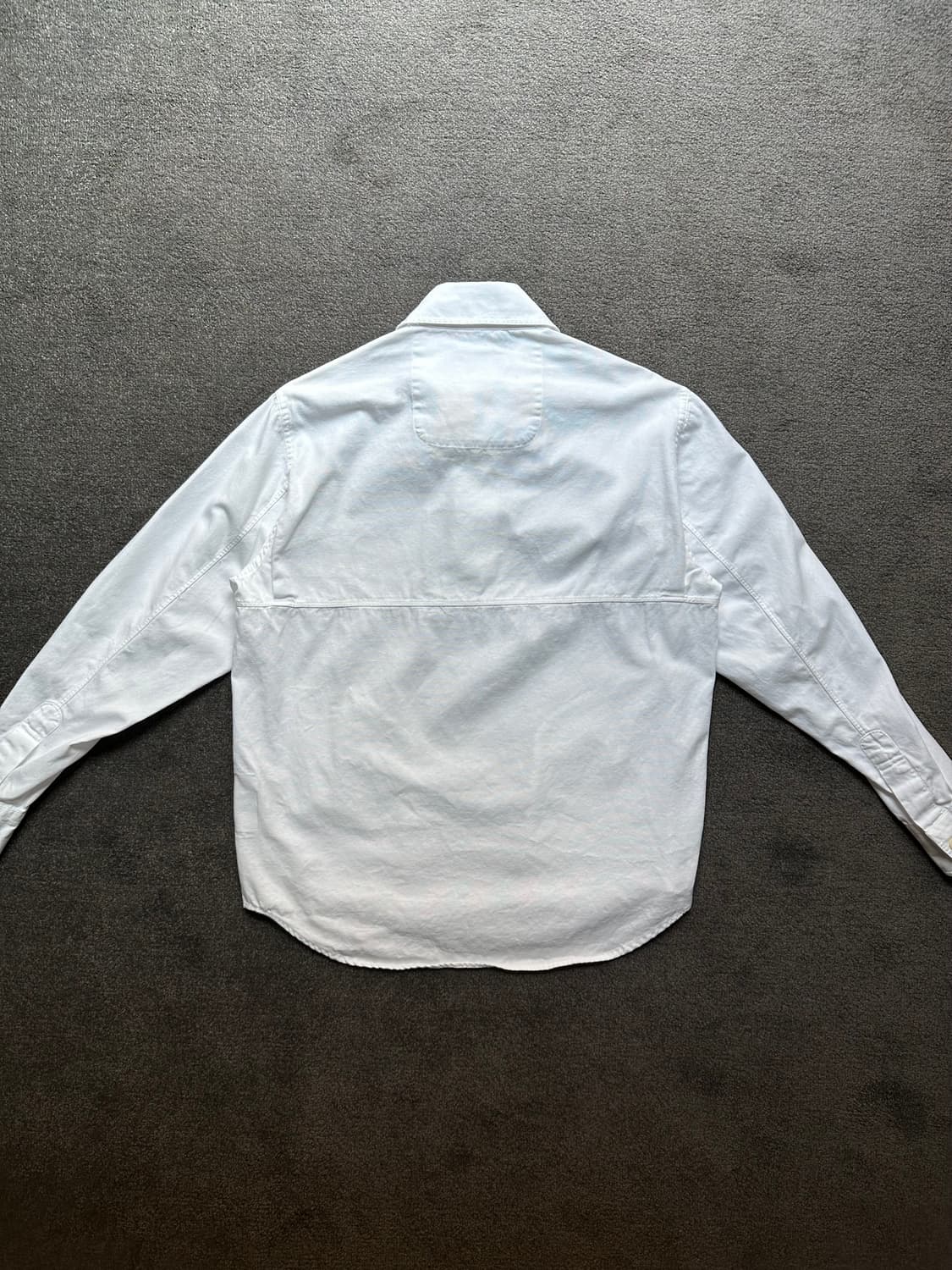 Document 화이트 헨리넥 셔츠 S 상품이미지4