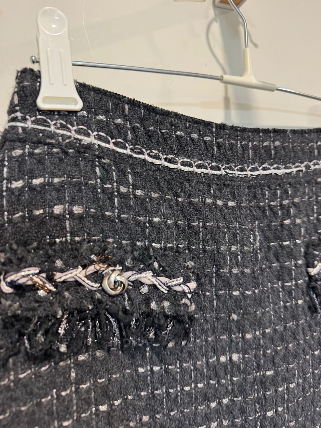 오브제 트위드 스커트 상품이미지4