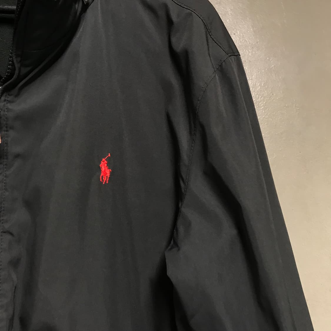 폴로 랄프로렌 기모 페리 자켓 블랙 XL 상품이미지4