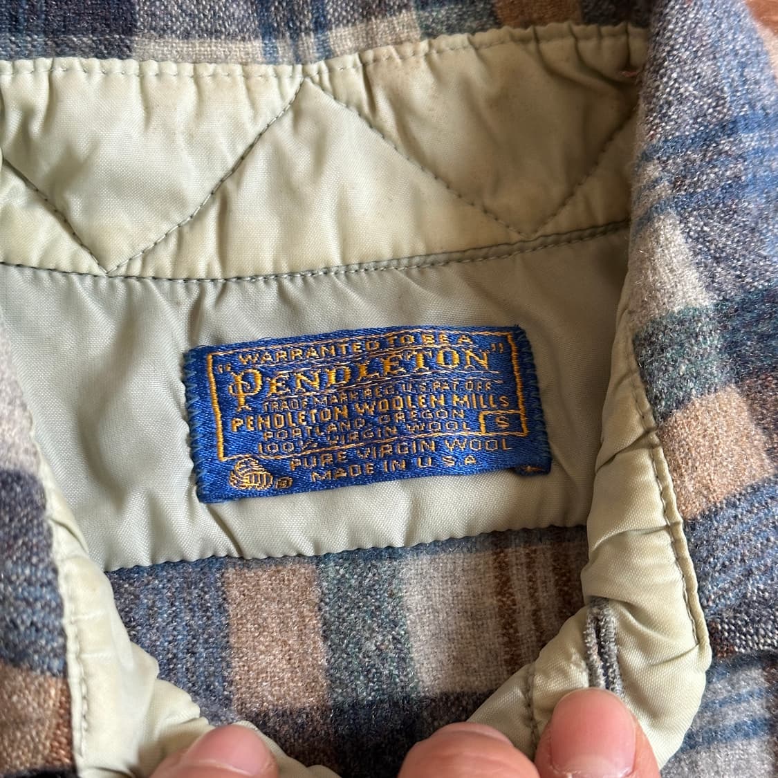 70’s Pendleton usa wool flannel shirts 상품이미지5