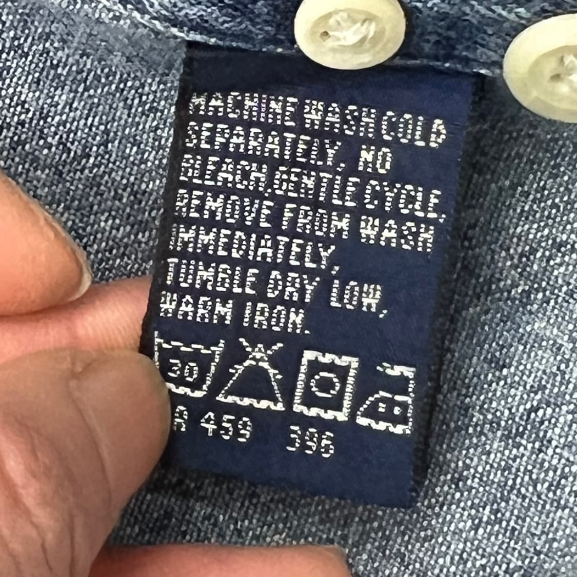 노티카 워크 데님셔츠 s09562 상품이미지7