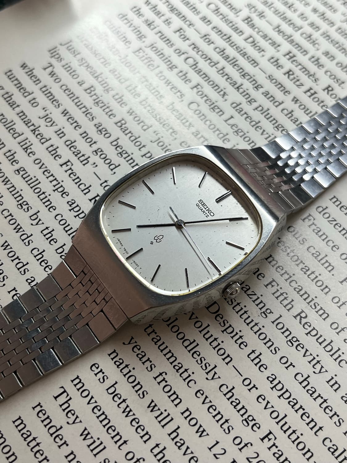 빈티지 세이코 쿼츠 7830-5020 상품이미지2