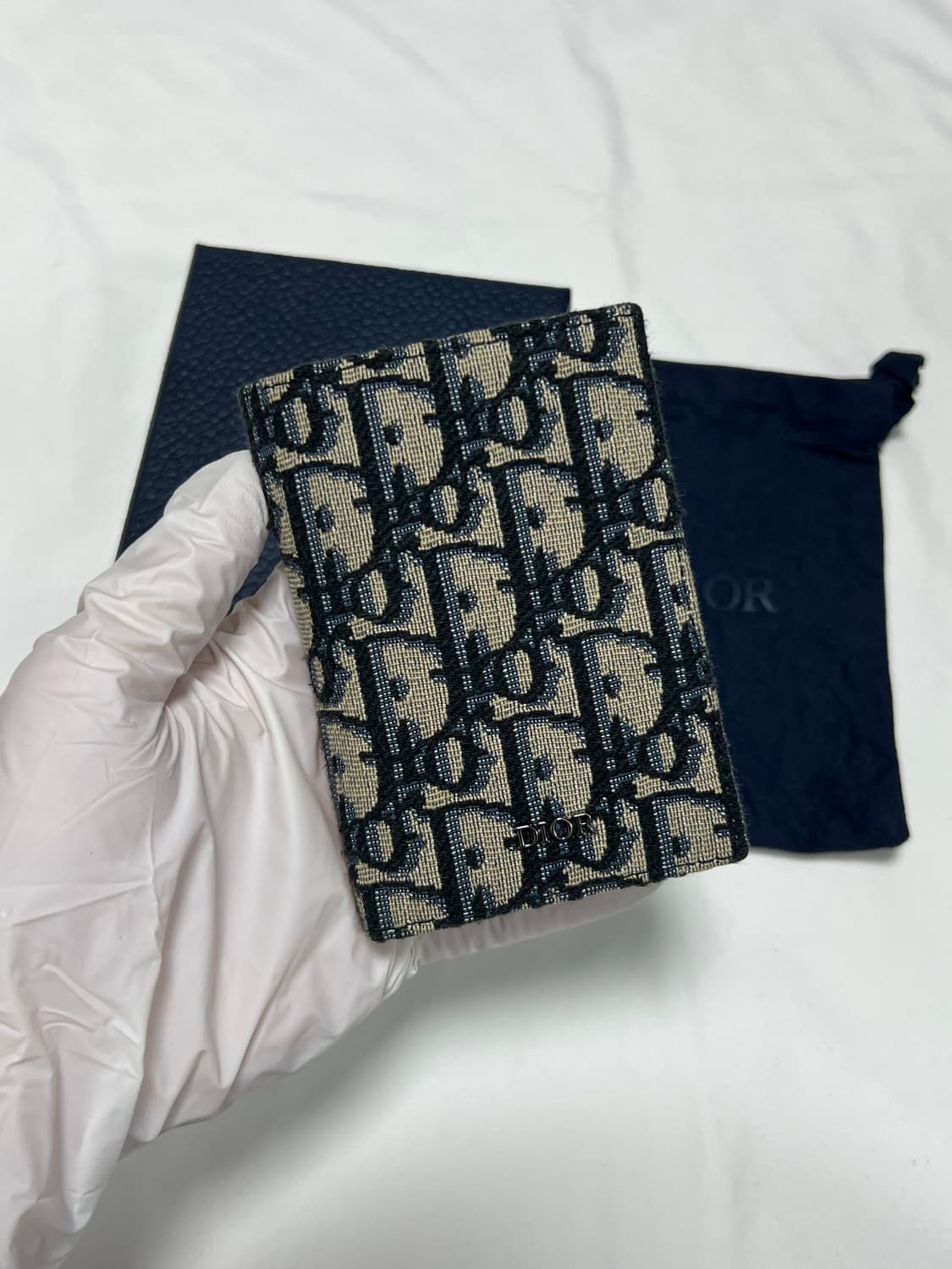 [정품] 신형, 새상품급 / 디올 오블리크 오거나이저 베이지 상품이미지1