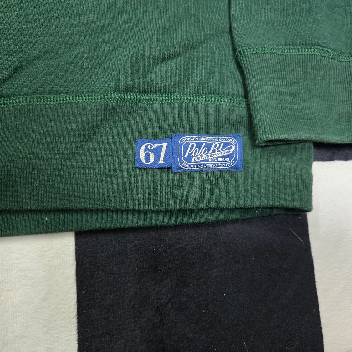 L 폴로랄프로렌 스펠아웃 스웻셔츠 맨투맨 그린 상품이미지4