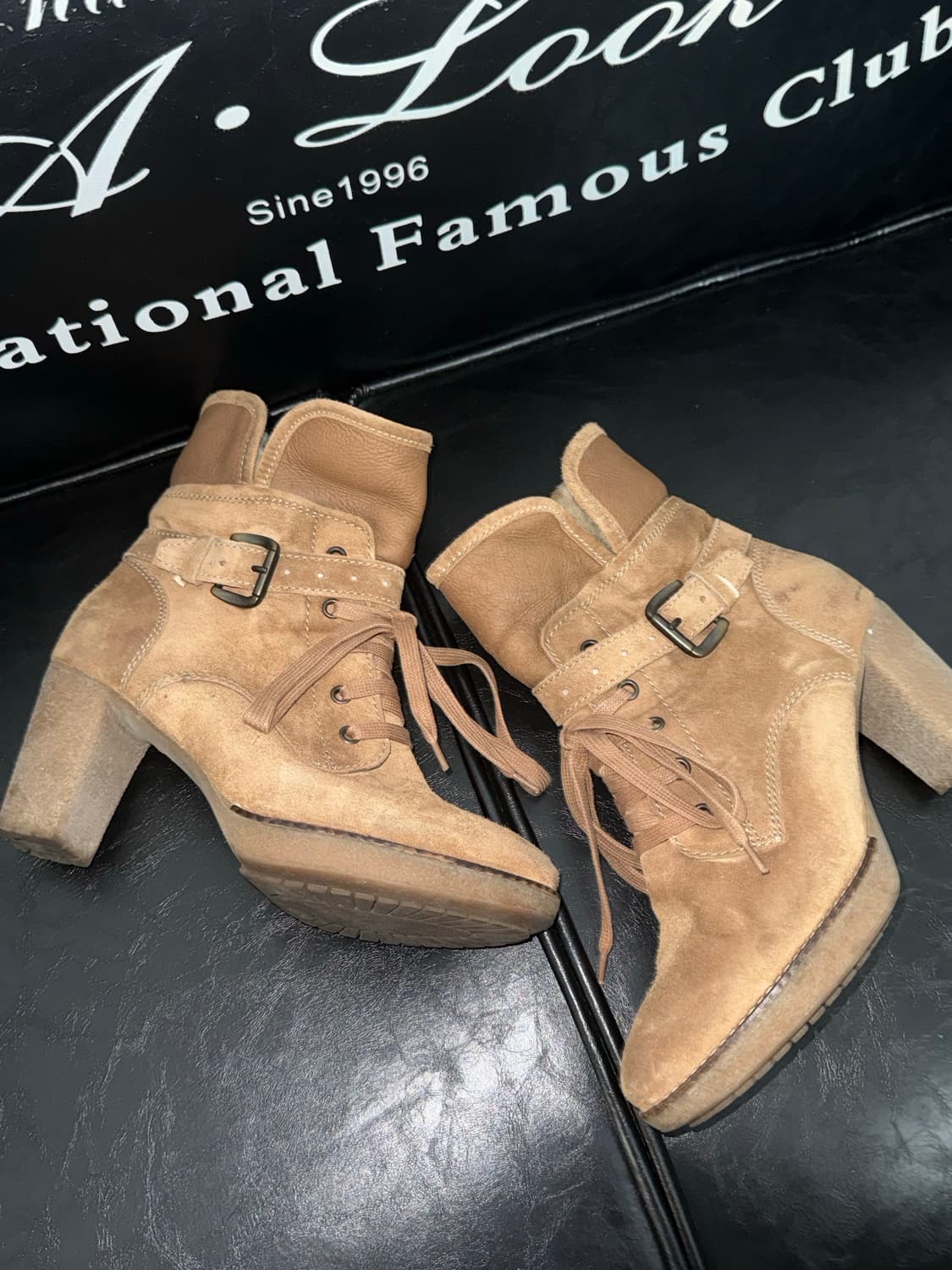 Western mood fur boots 상품이미지3