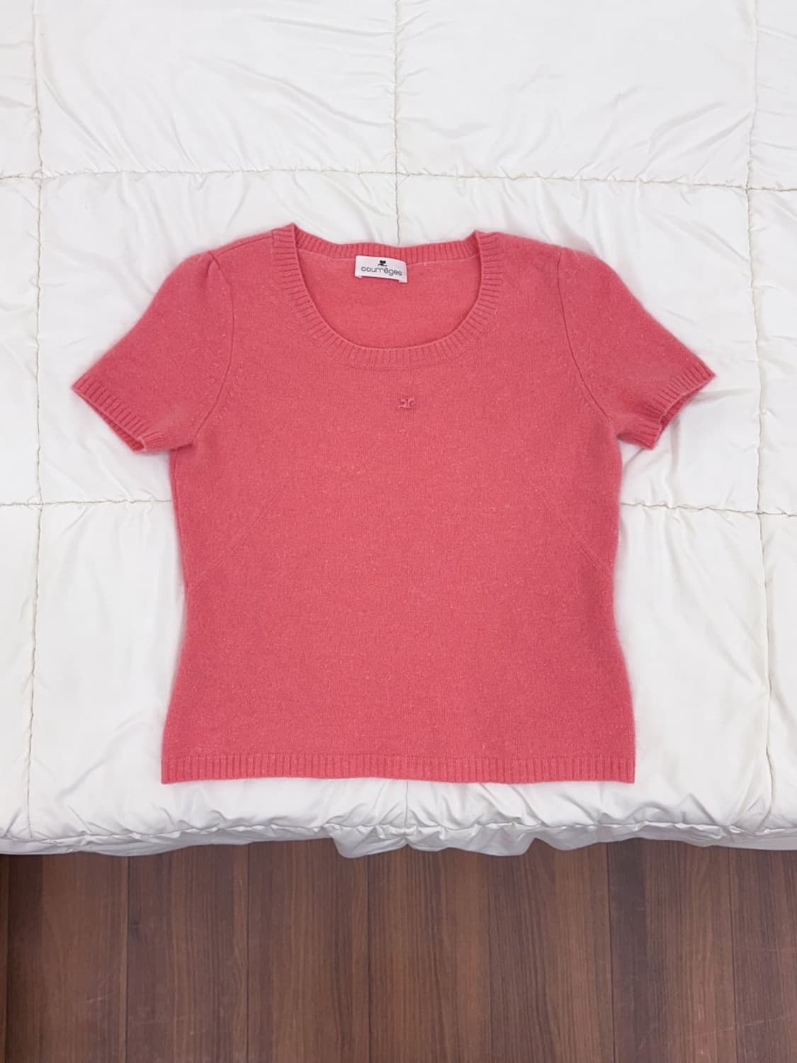 courreges / 꾸레쥬 핑크 캐시미어 니트  상품이미지2