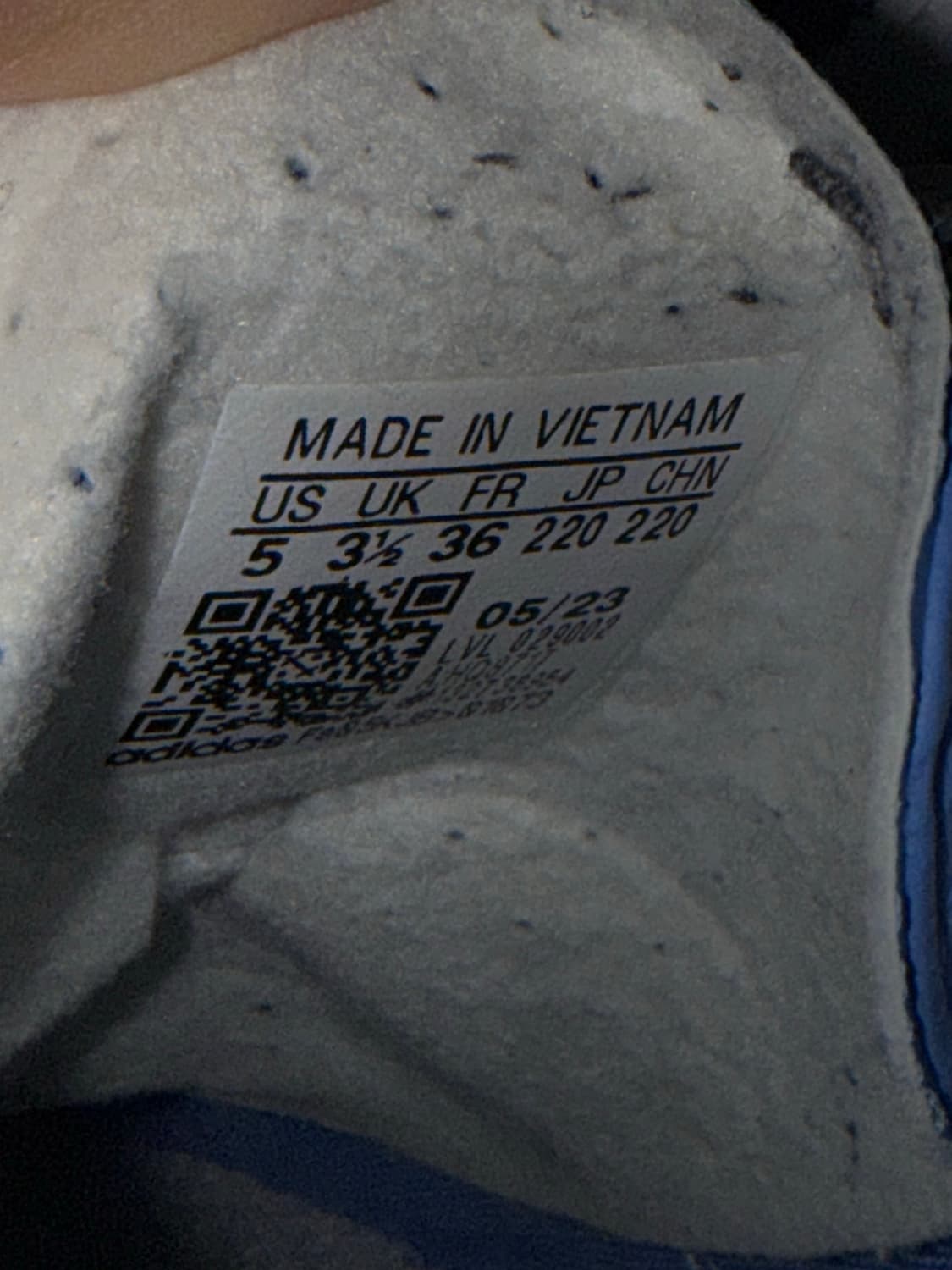 아디다스 가젤 인도어 블루화이트 220 상품이미지4