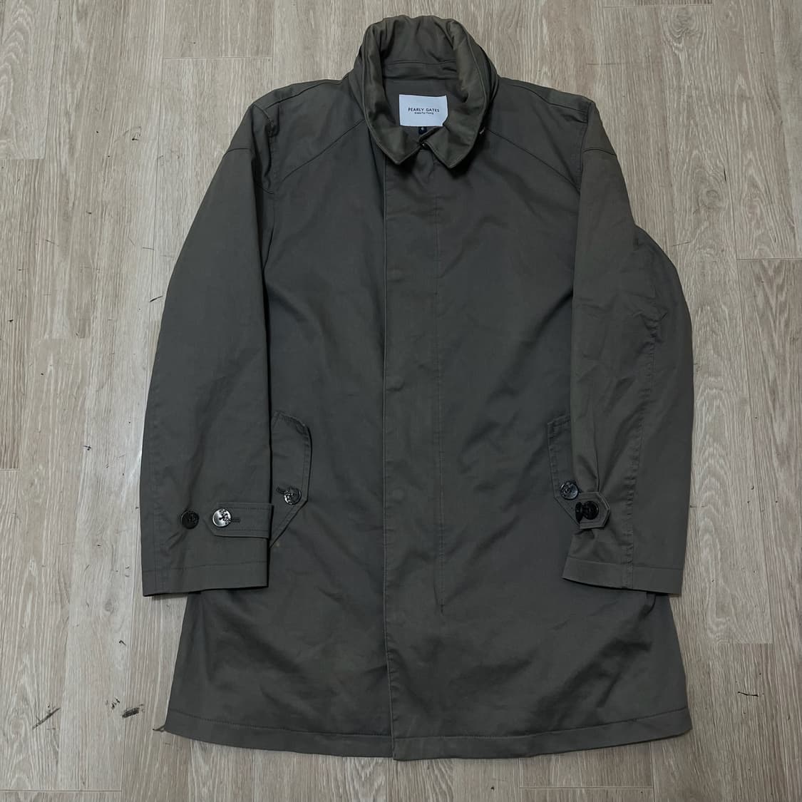 파리게이츠 울 안감 카라 트렌치코트 6사이즈  상품이미지1
