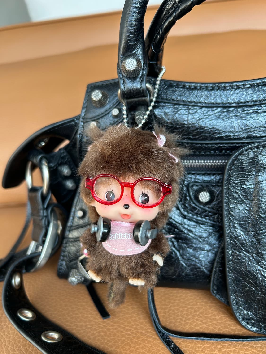 (17)커스텀💕[정품 몬치치 · 베비치치 SS 여아 걸 빅헤드 키링] 상품이미지4