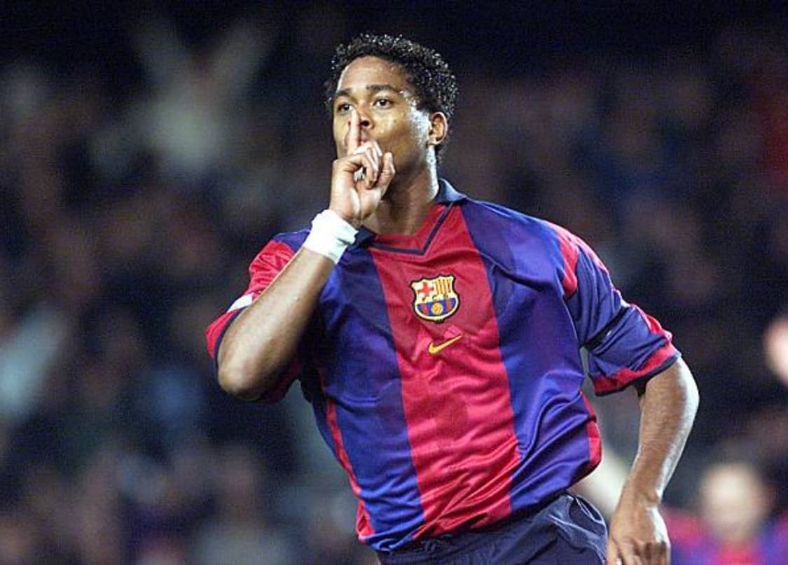 바르셀로나 00-01 클루이베르트 유니폼 상품이미지5