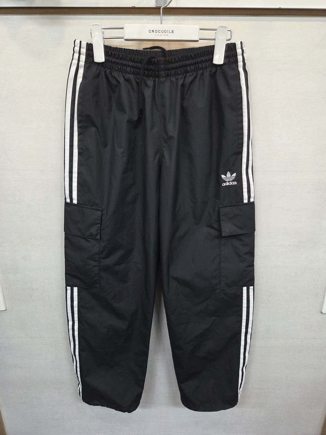 아디다스 삼선 카고 우븐 스트링팬츠 L 상품이미지1