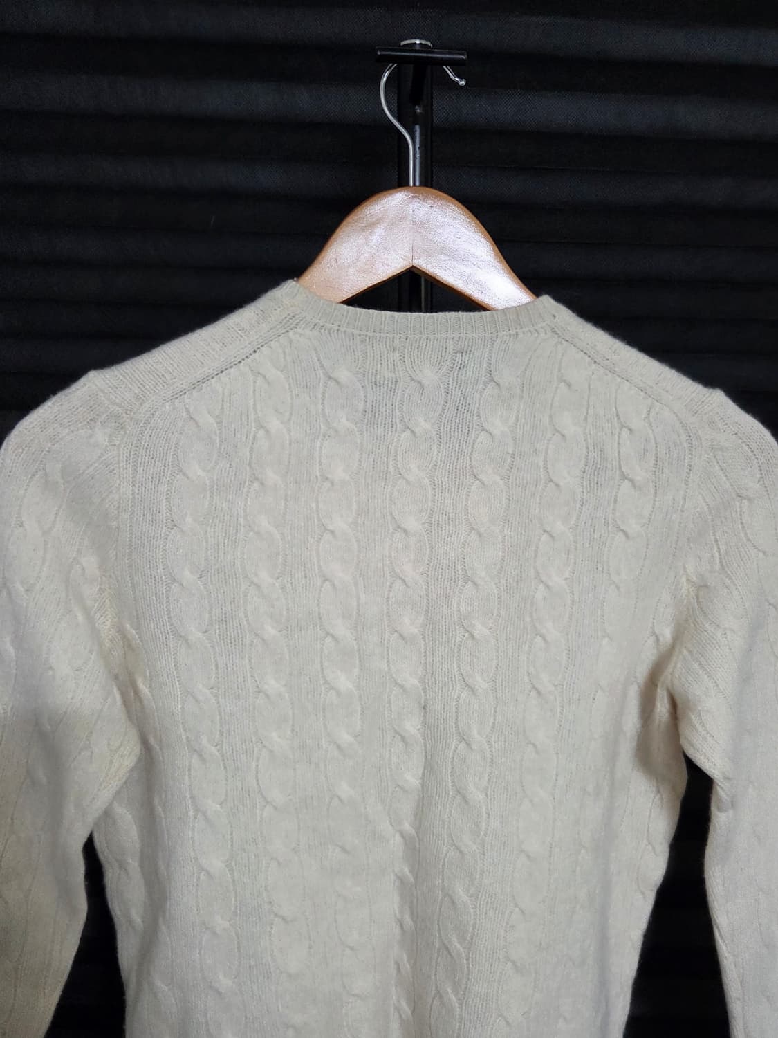 (정품) [폴로 랄프로렌] 울 캐시미어 케이블 니트 | 00133 상품이미지7