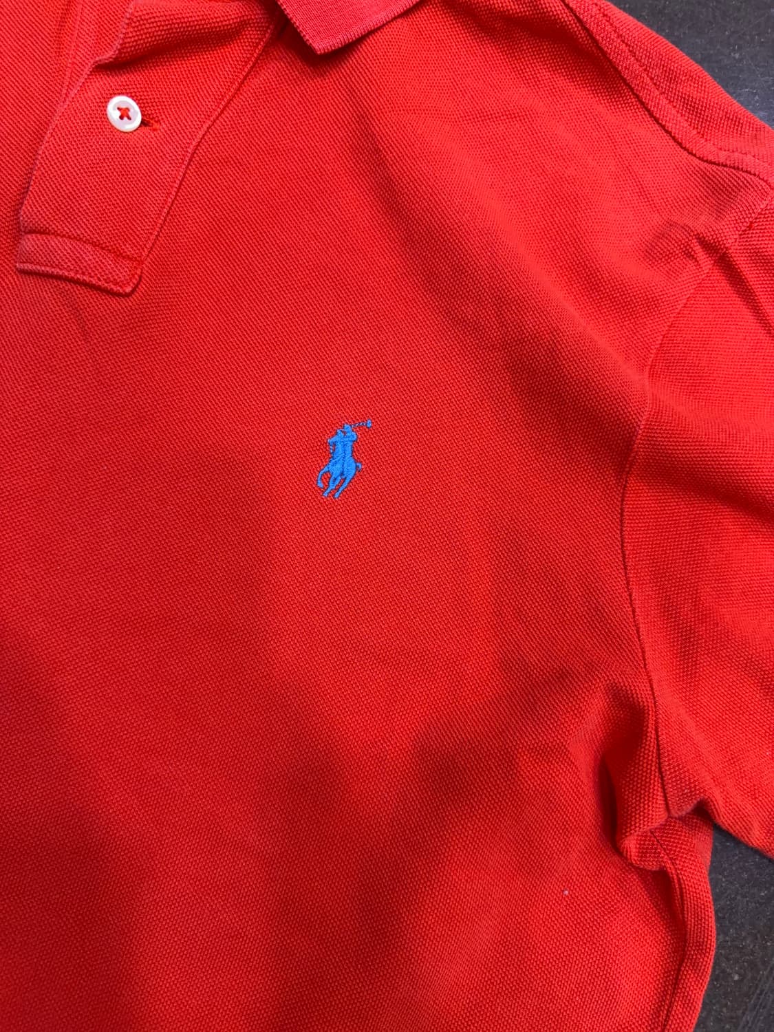 폴로 랄프로렌 커스텀핏 카라티 pkt 폴로티 반팔 M 상품이미지4
