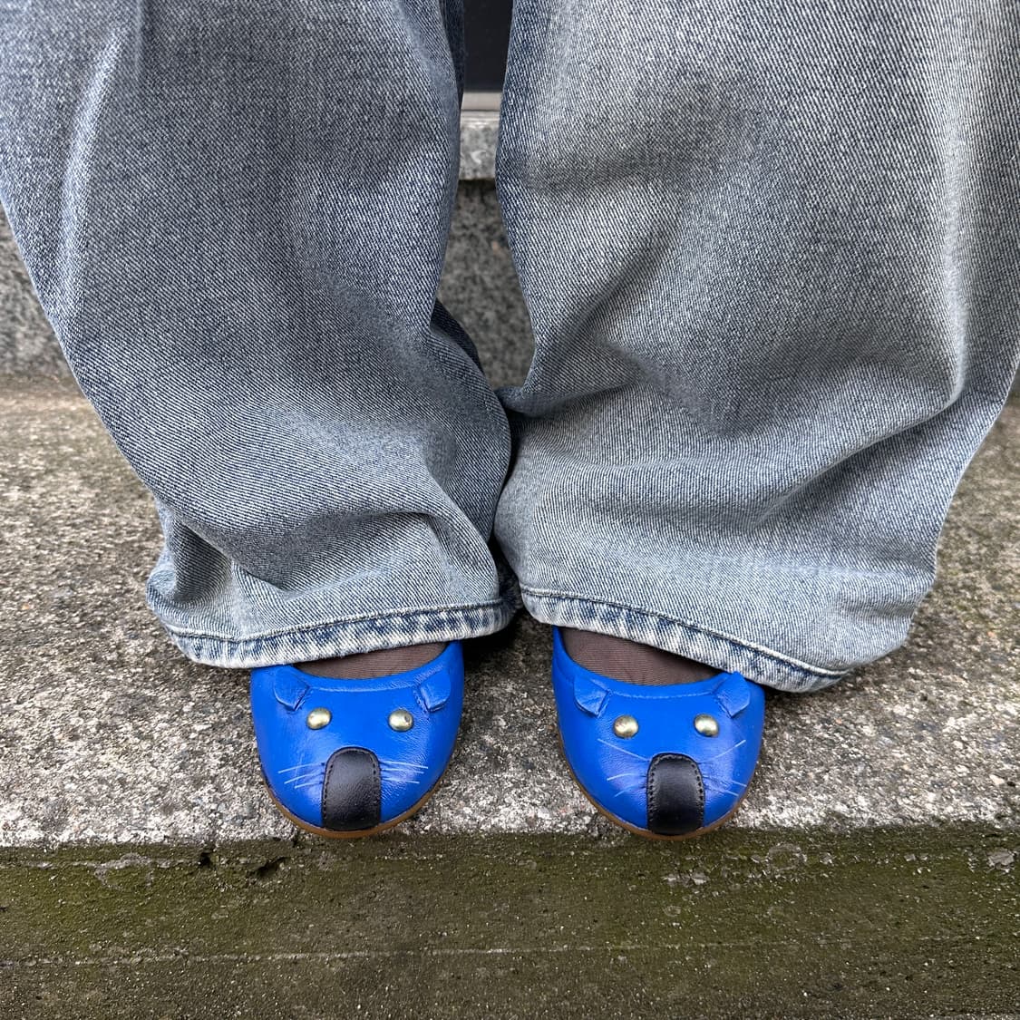 00s 마크 제이콥스 스웨이드 마우스 발레 플랫 상품이미지6