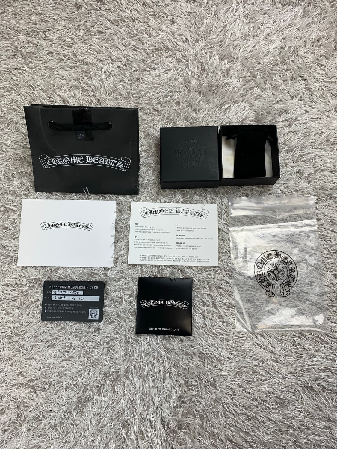 [US 10]  정품 크롬하츠 포에버링 6mm 상품이미지2