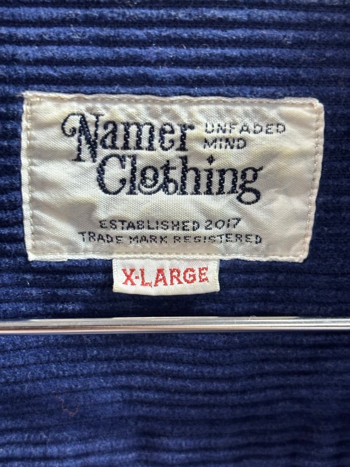 (XL) 네이머클로딩 네이비 코듀로이 셔츠  5.9 상품이미지2