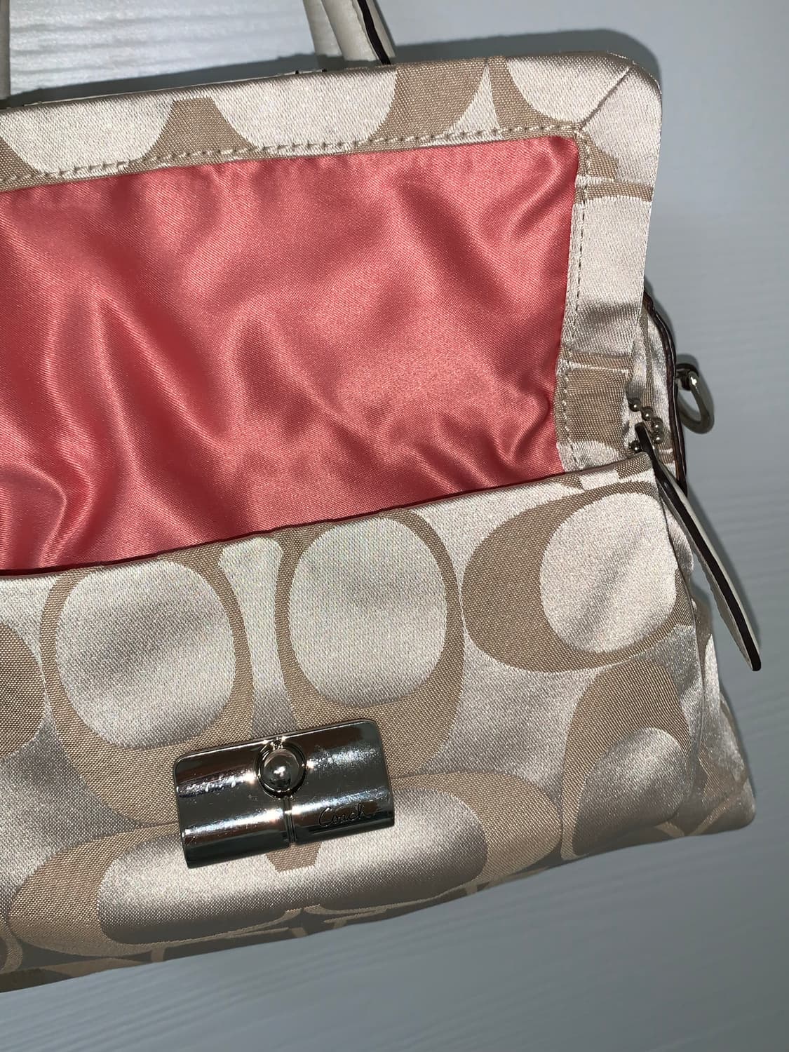 Coach ivory tote bag 상품이미지3