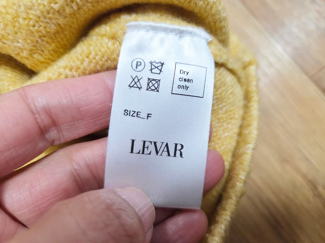 르바(LEVAR) 카라집업 니트 프리사이즈 상품이미지9