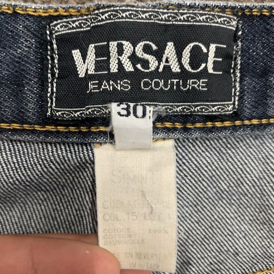 [30] 베르사체 테이퍼드핏 데님팬츠 상품이미지6