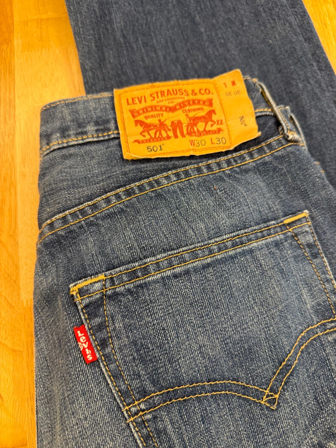 리바이스 501 W30 L30 상품이미지4