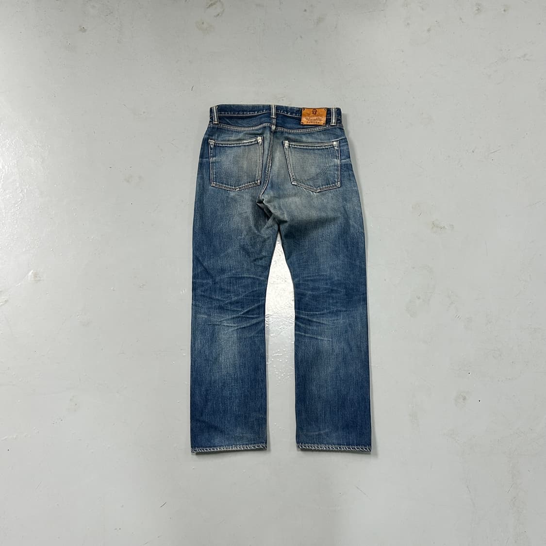 모모타로진스 워시드 셀비지 데님  상품이미지6