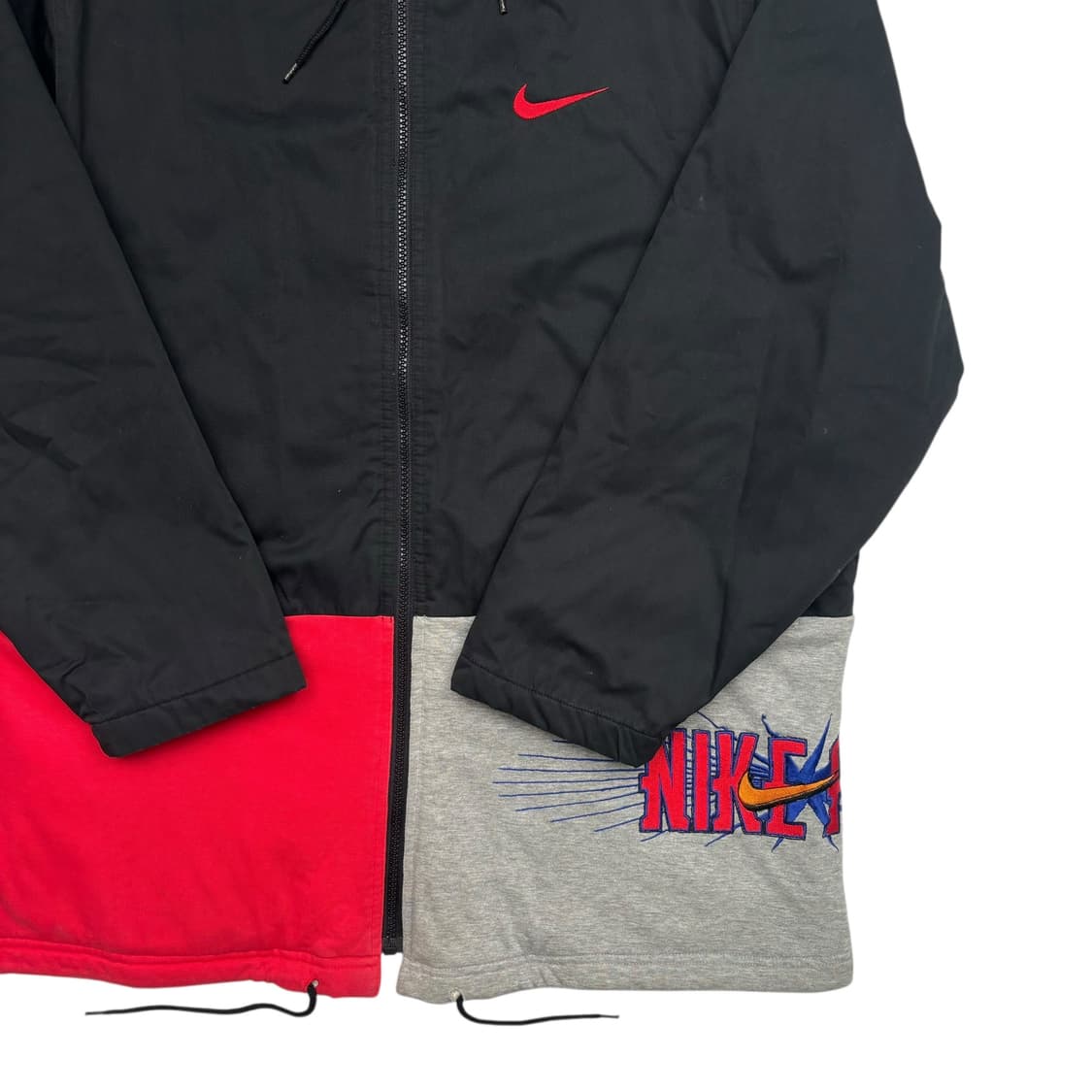 90s 나이키 올드스쿨 나이키 에어 빅 로고 후드 돕바 자켓 L 상품이미지3
