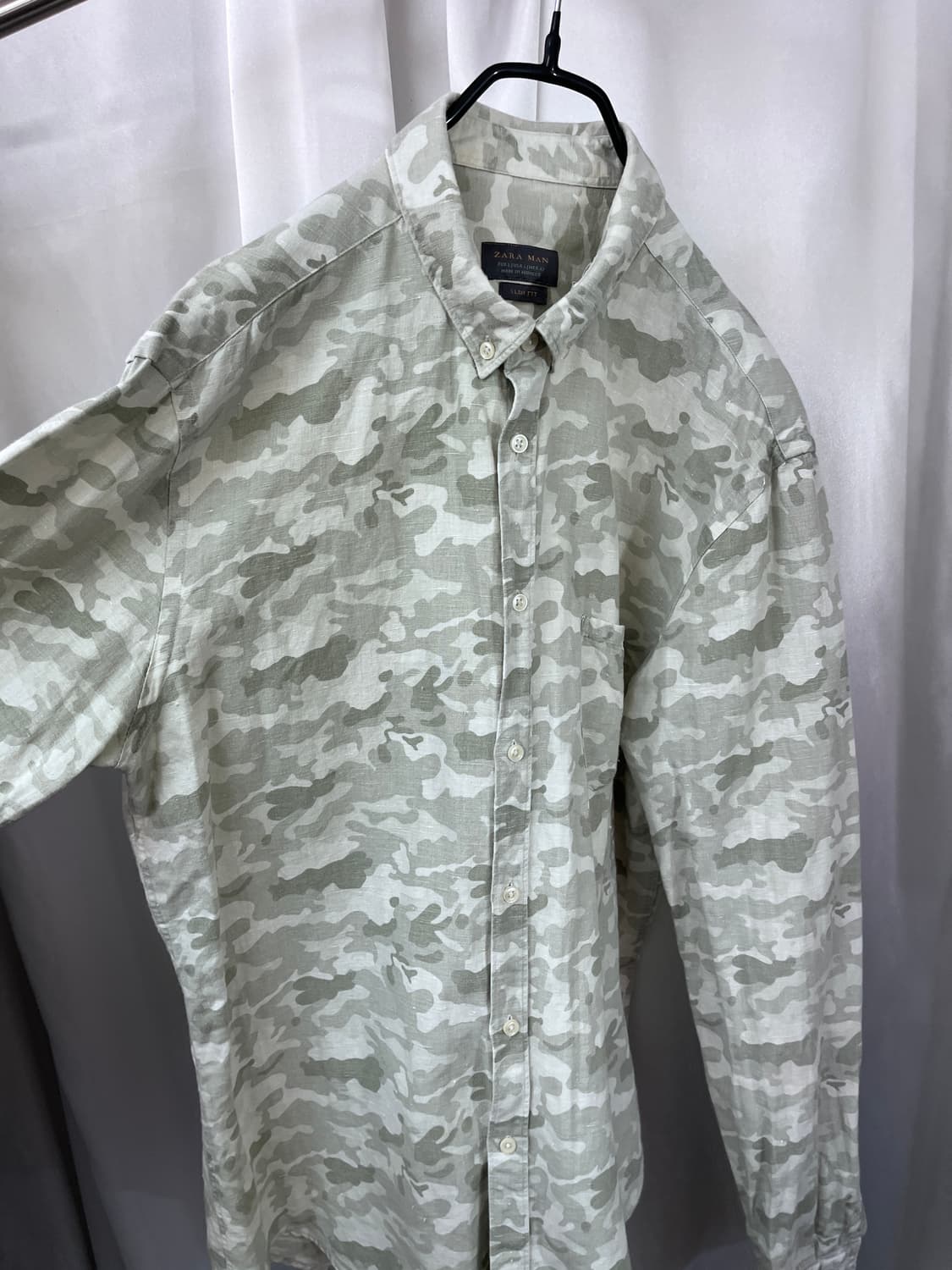 Zara linen shirt 상품이미지3