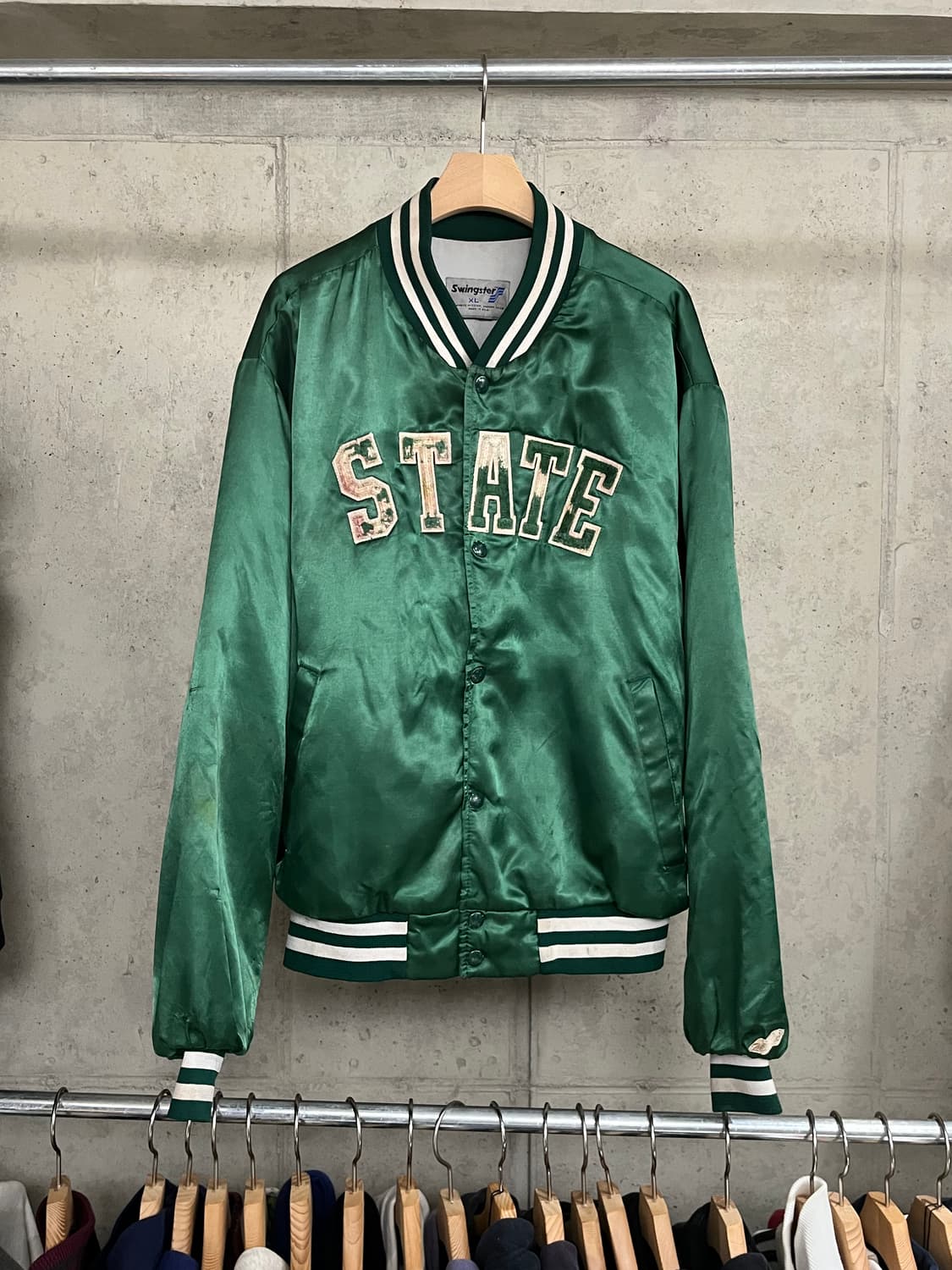 90s USA VINTAGE STADIUM JACKET  상품이미지2