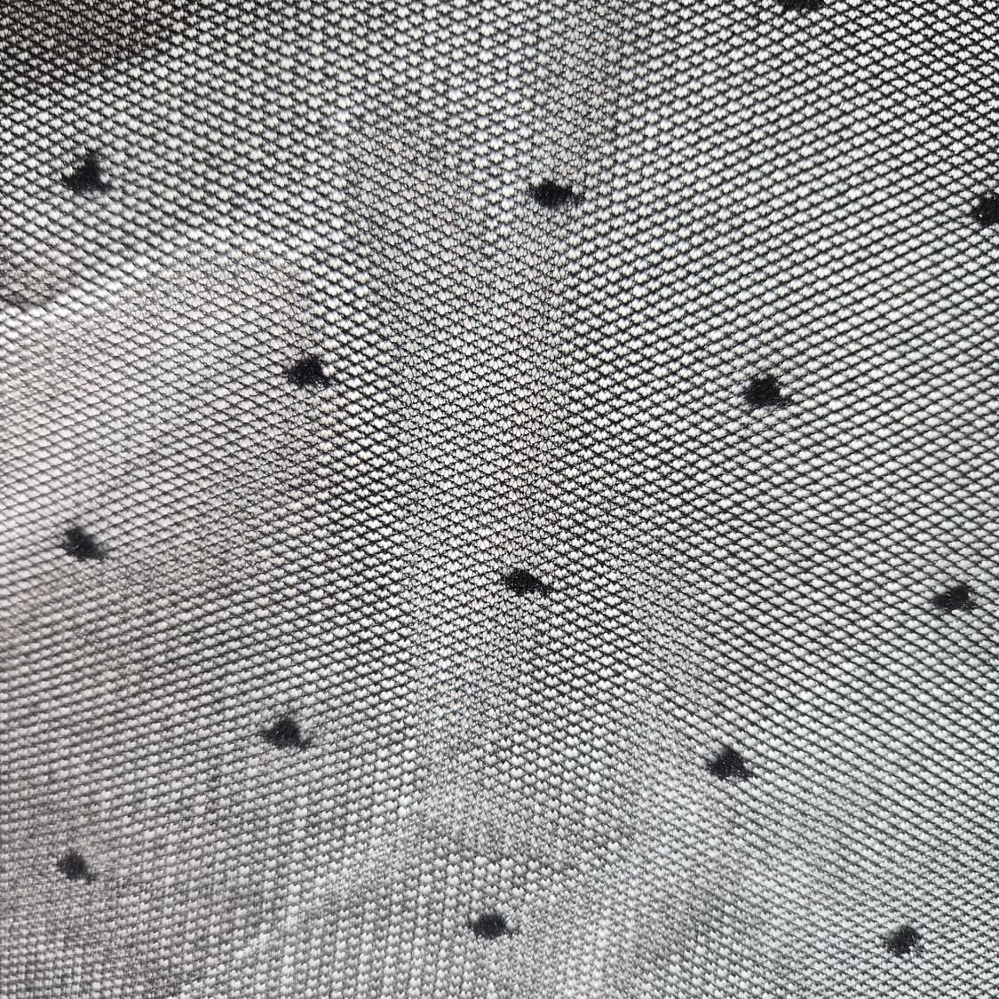 GUNZE Tuche 블랙 도트 시어 팬티스타킹  상품이미지2