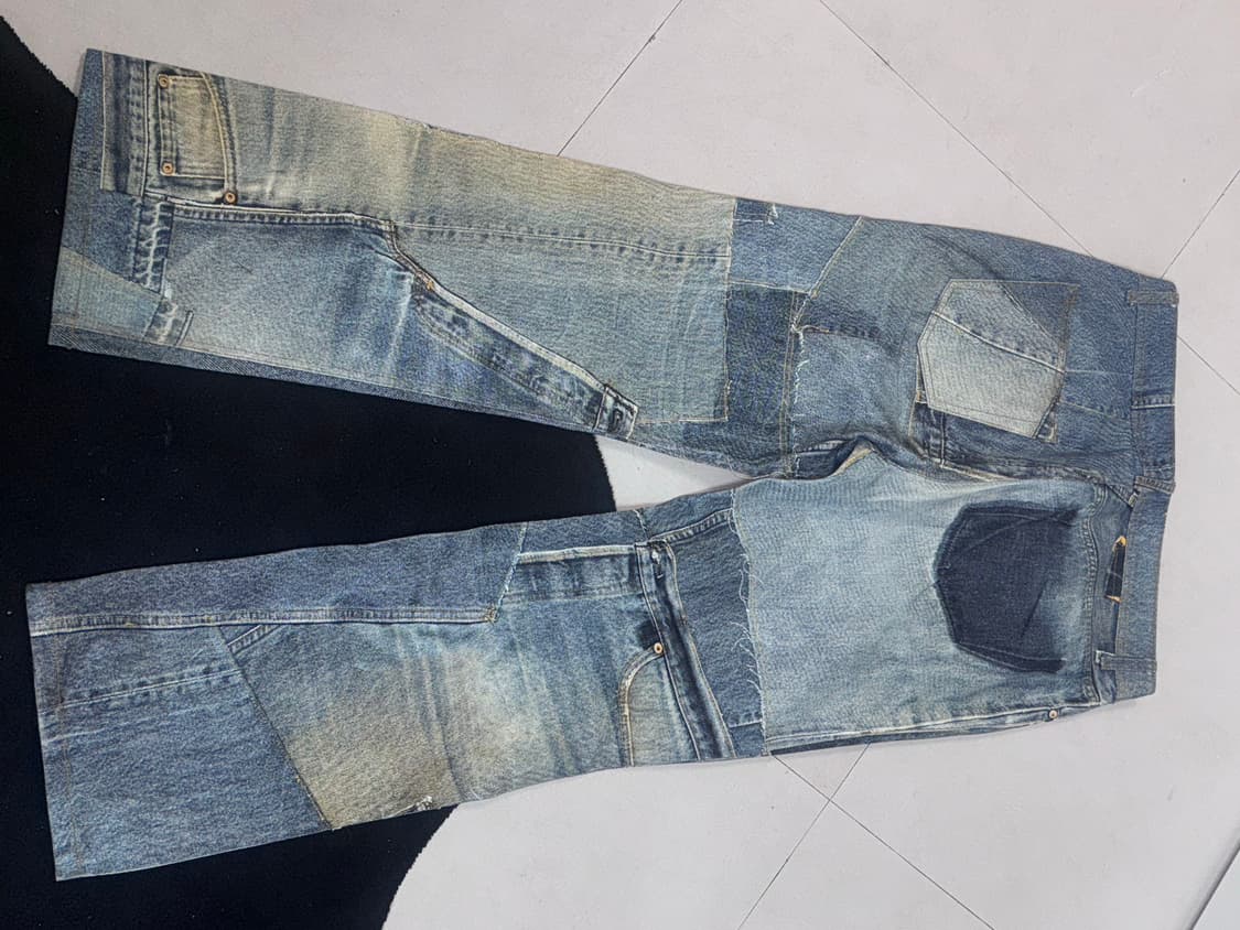 앤더슨벨 디지털 프린팅 데님 팬츠 34 상품이미지4