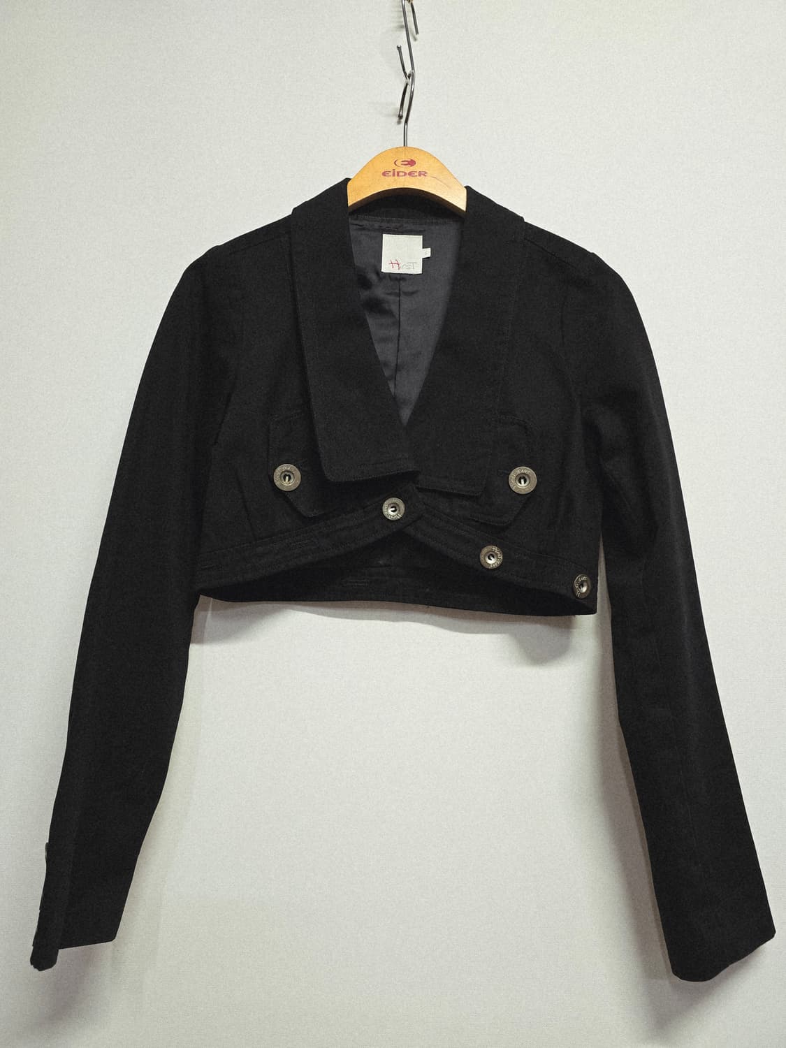 Hirst 블랙 크롭 자켓 상품이미지1