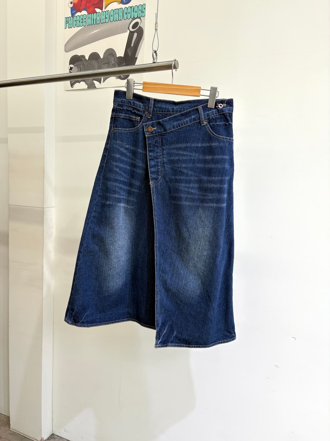 BOYHOLIO 데님 스커트 상품이미지1